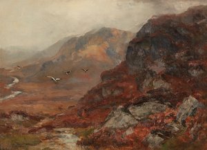 Highland Hills (olja på duk)