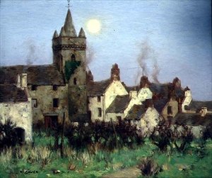 The Tolbooth, Kircudbright, ca 1900 (olja på duk)