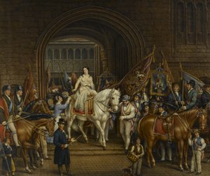 Lady Godiva procession från 1829, 1867