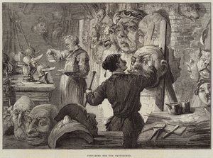 Förbereder för Pantomimes av David Henry Friston