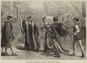 Scen från Mary, Queen of Scots, på Princess