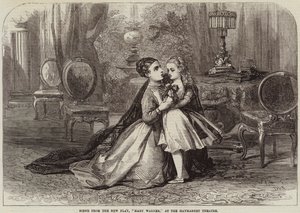 Scen från den nya pjäsen Mary Warner på Haymarket Theatre av David Henry Friston