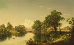 På Esopus Creek, Ulster County, NY, 1859