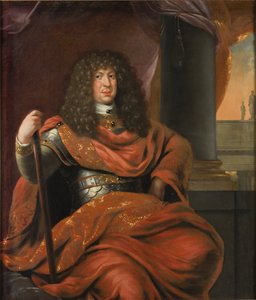 Kristian Albrekt (1641–1694), hertig av Holstein-Gottorp, gift med Fredrika Amalia av Danmark av David Klöcker Ehrenstrahl