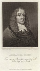 Alexander Brome - engelsk poet (1620 1666) av David Loggan
