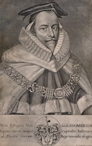 Sir Edward Coke, engelsk advokat, författare och politiker, c1666 1894