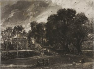 Frontispiece, till Mr Constables engelska landskap, East Bergholt, Suffolk av David Lucas