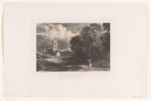 Utsikt över Stoke-by-Nayland Stoke by Nayland, Suffolk (titel på objekt)