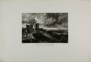 Hadleigh Castle nära Nore av David Lucas