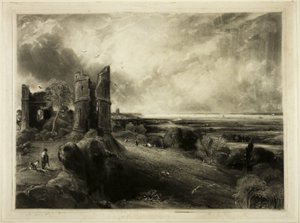 Hadleigh Castle nära Nore av David Lucas