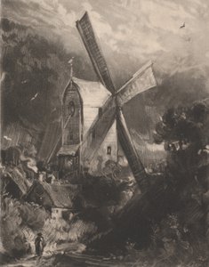 Mill nära Brighton, 1829.