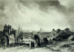 Sir Richard Steeles stuga, Hampstead Road av David Lucas