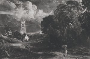 Stoke-by-Nayland, 1830. av David Lucas