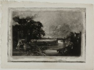 The River Stour från olika ämnen av engelska landskapslandskap av David Lucas