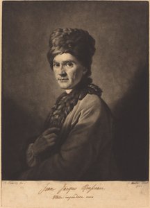 Jean-Jacques Rousseau av David Martin after Allan Ramsay