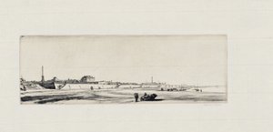 Ayr Beach av David Muirhead Bone