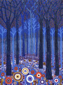 Blue Forest, 2011 (akryl på duk)