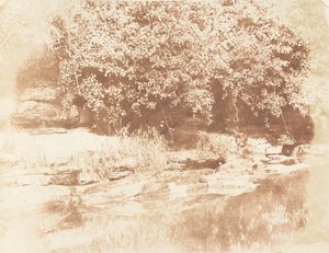 Burnside, Fife Island i Almond River, 1843-47. Skapare: David Octavius Hill, Robert Adamson, Hill & Adamson. av Hill and Adamson