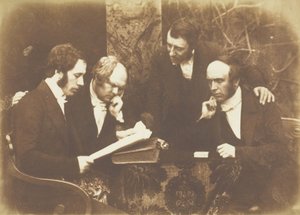 Dumbarton Presbytery, 29 mars 1845. Skapare: David Octavius Hill, Robert Adamson, Hill & Adamson.
