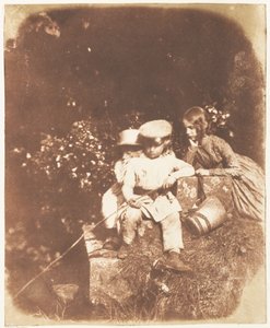 Finlay barn, 1843-47. Skapare: David Octavius Hill, Robert Adamson, Hill & Adamson.
