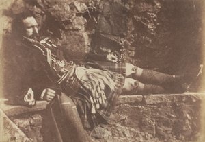 Sobieski Stuart, 1843-47. Skapare: David Octavius Hill, Robert Adamson, Hill & Adamson. av Hill and Adamson