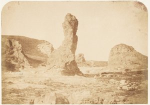 St Andrews. Spindelklippan, 1843-47. Skapare: David Octavius Hill, Robert Adamson, Hill & Adamson. av Hill and Adamson