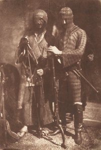 Afghan eller Circassian Armour, 1843. Skapare: David Octavius Hill, Robert Adamson.