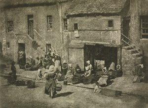 Kameraarbete: Newhaven Fisheries, 1909. Skapare: David Octavius Hill, Robert Adamson.