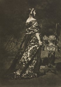 Camera Work: Portrait - The Gown and the Casket, 1909. av David Octavius Hill