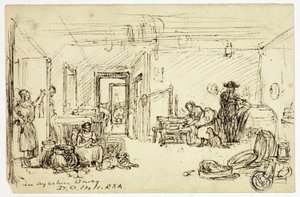 I Ayrshire Mejeri av David Octavius Hill