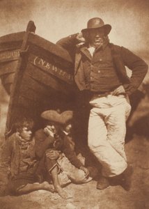 James Linton och Three Boys, Newhaven av David Octavius Hill
