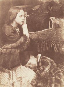 De tre sömngångarna: Sophia Finlay, Harriet Farnie och Brownie,ca. 1845 (foto) av David Octavius Hill