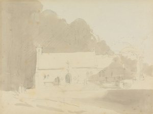 En landsortskyrka av David Roberts