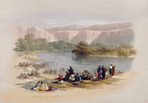 Banks of the Jordan, 2 april 1839, skylt 48 från volym II av 