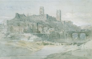Durham, 1836 av David Roberts