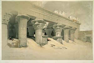 Edfu-templet av David Roberts