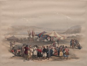 Pilgrimernas läger, Jeriko av David Roberts