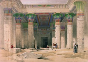 Grand Portico of the Temple of Philae, Nubia, från 