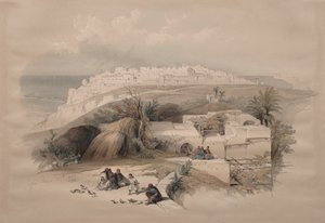Jaffa, 1839. av David Roberts