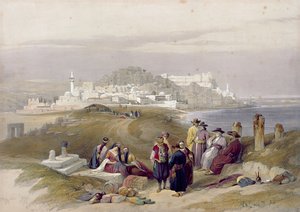 Jaffa, forntida Joppa, 16 april 1839, skylt 61 från volym II av 