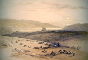 Jeriko och Döda havet av David Roberts