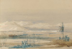 Malaga den 7 mars 1833 av David Roberts