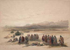 Mont Ser Wadi El Shar av David Roberts