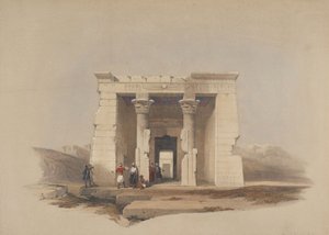 Dendurtemplet, Nubien av David Roberts