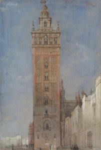 Giralda, Sevilla, 1833. av David Roberts