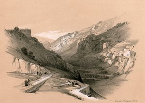 The Lower Pool of Siloam, 1855. av David Roberts