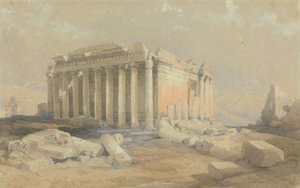 Baalbec-templet av David Roberts