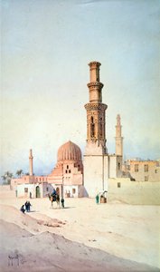Califes grav, Kairo, c1907 av David Roberts