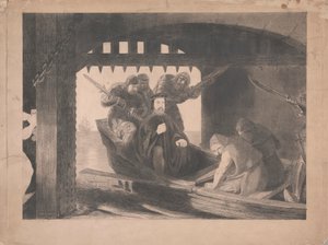 Hertigen av Gloucester togs in i vattenporten i Calais, 1380