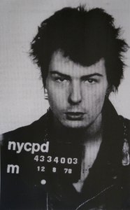 Sid Vicious I (silkescreentryck på papper)